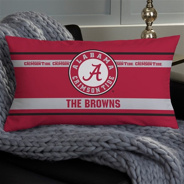 NCAA Alabama Crimson Tide Classic Personalized Throw Pillow - 47346