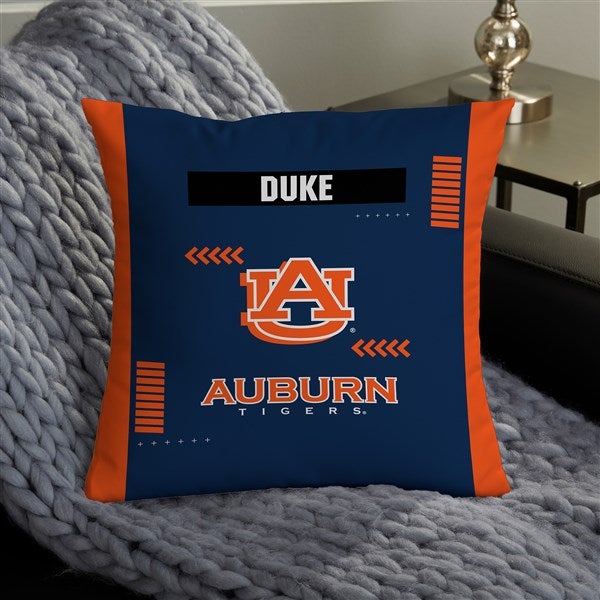 NCAA Auburn Tigers Classic Personalized Throw Pillow - 47348