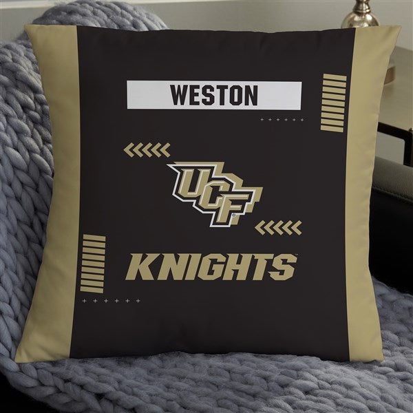 NCAA UCF Knights Classic Personalized Throw Pillow - 47361