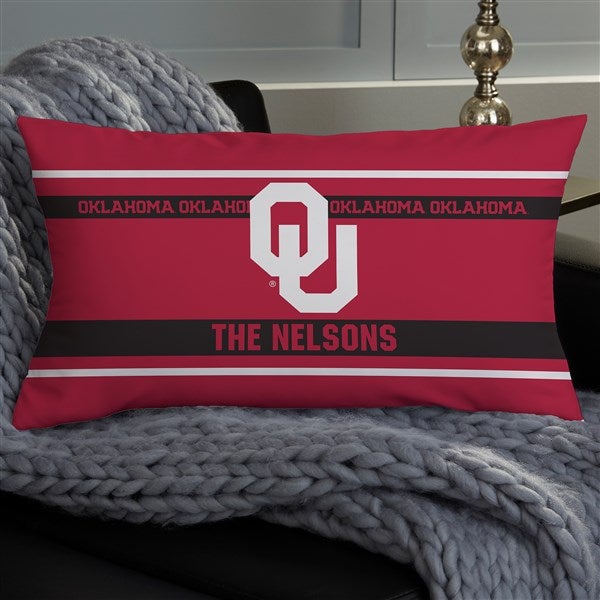 NCAA Oklahoma Sooners Classic Personalized Throw Pillow - 47368