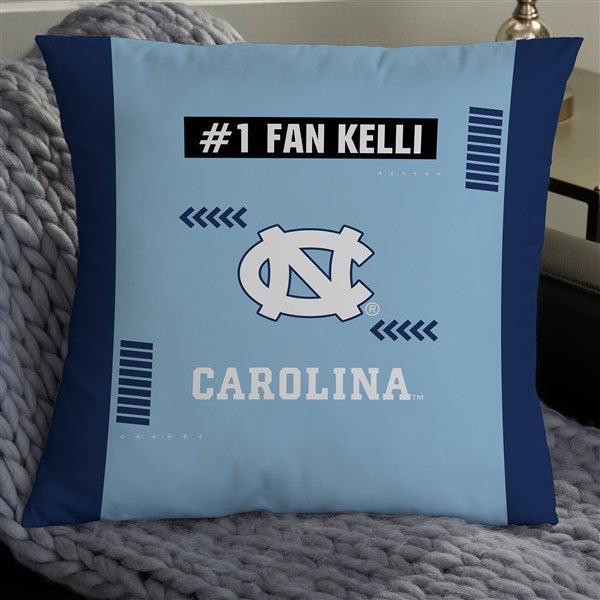 NCAA UNC Tarheels Classic Personalized Throw Pillow - 47389