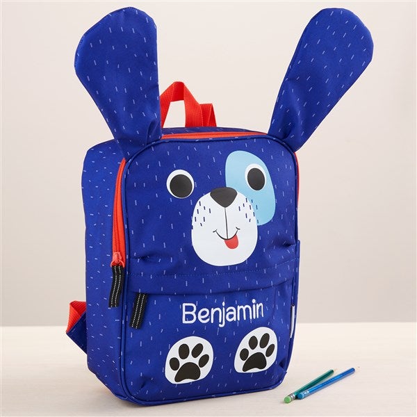 Dog Embroidered Kid's Backpack  - 47405