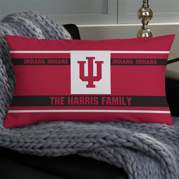 NCAA Indianna Hoosiers Classic Personalized Throw Pillow - 47408