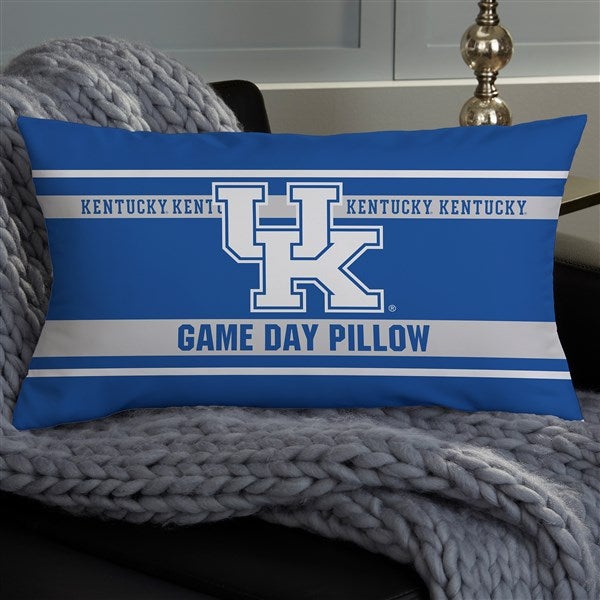 NCAA Kentucky Wildcats Classic Personalized Throw Pillow - 47413