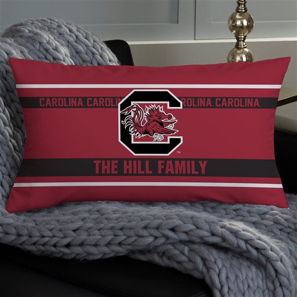 NCAA South Carolina Gamecocks Classic Personalized Throw Pillow - 47417