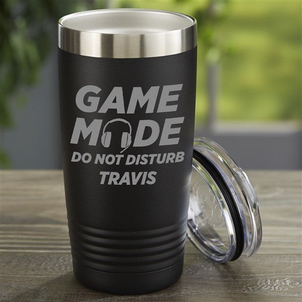 Video Game Mode Personalized Insulated Stainless Steel Tumblers - 47465