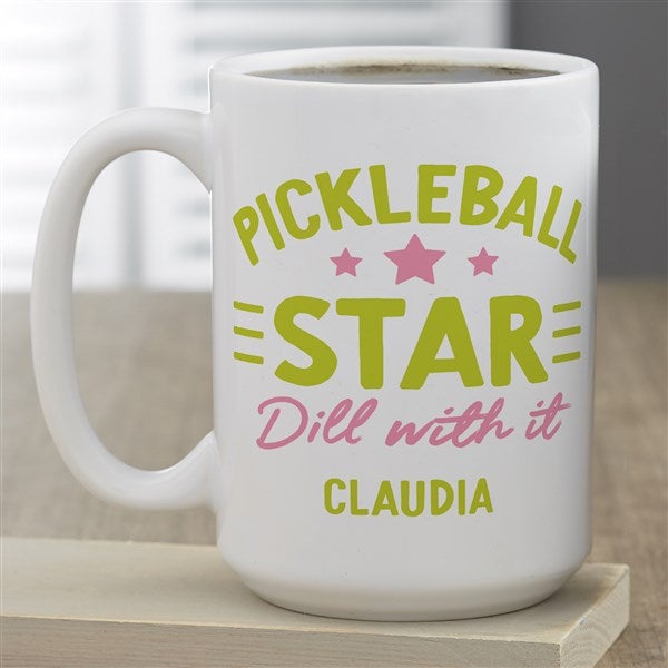 Pickleball Personalized Sports Coffee Mugs - 47511