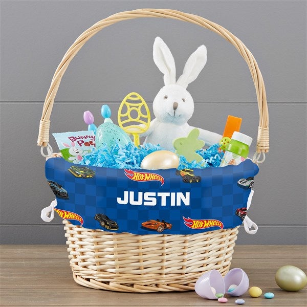 Hot Wheels Personalized Easter Basket - 47524