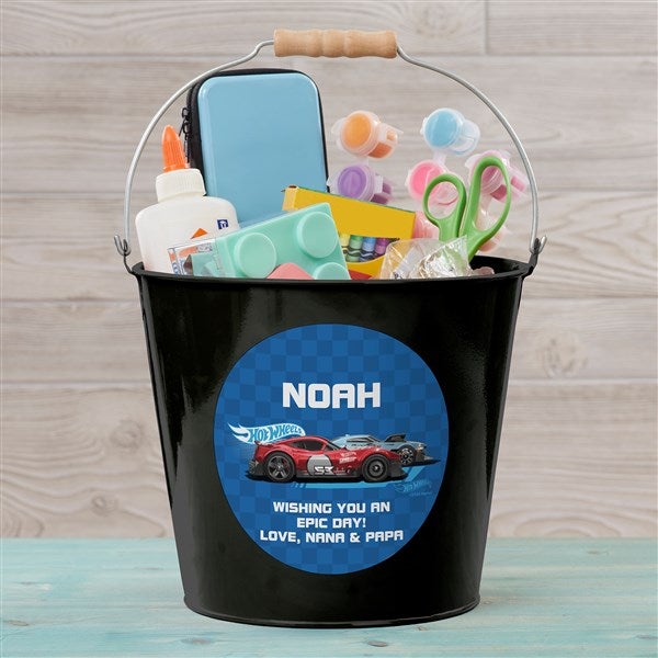 Hot Wheels Personalized Metal Treat Bucket  - 47529