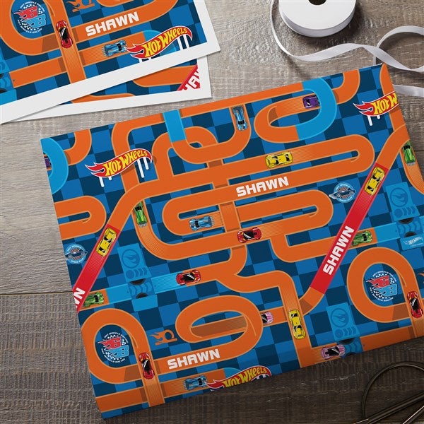 Hot Wheels™ Personalized Wrapping Paper  - 47530