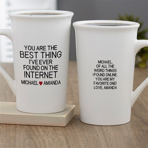Best Thing I've Found On The Internet Personalized Coffee Mug  - 47581