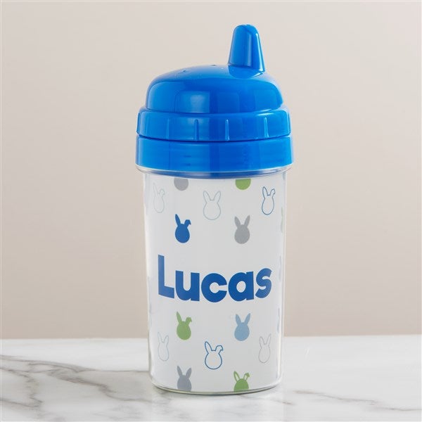 Easter Bunny Personalized Toddler Sippy Cup - 47594