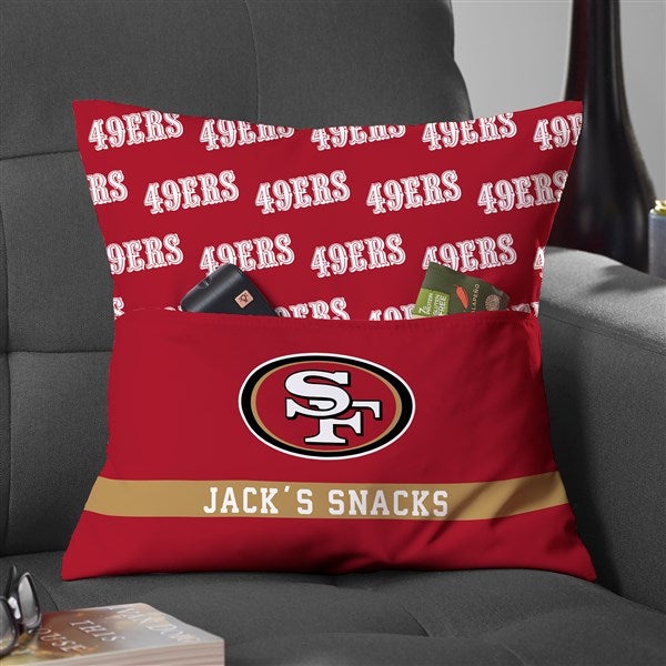 NFL San Francisco 49ers Personalized Pocket Pillow - 47663