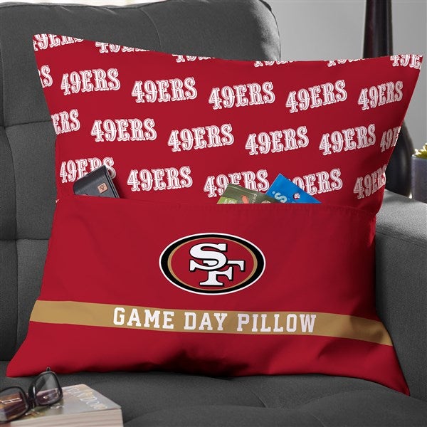 NFL San Francisco 49ers Personalized Pocket Pillow - 47663