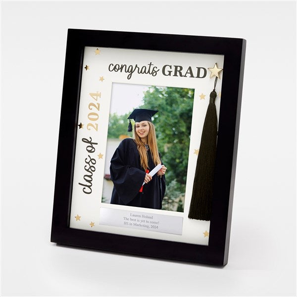 Engraved 2024 Graduation Tassel Frame