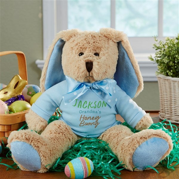 Honey Bunny Personalized Plush Easter Bunny  - 47781