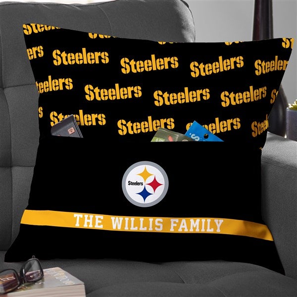 NFL Pittsburgh Steelers Personalized Pocket Pillow - 47790