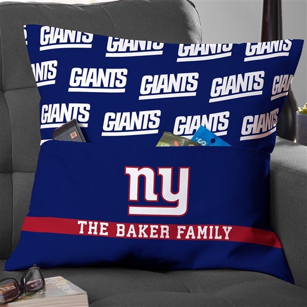 NFL New York Giants Personalized Pocket Pillow - 47848