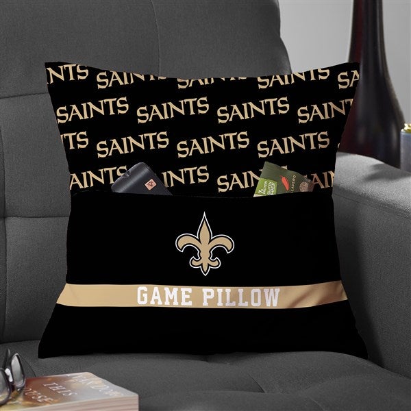 NFL New Orleans Saints Personalized Pocket Pillow - 47879