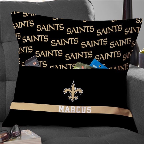 NFL New Orleans Saints Personalized Pocket Pillow - 47879