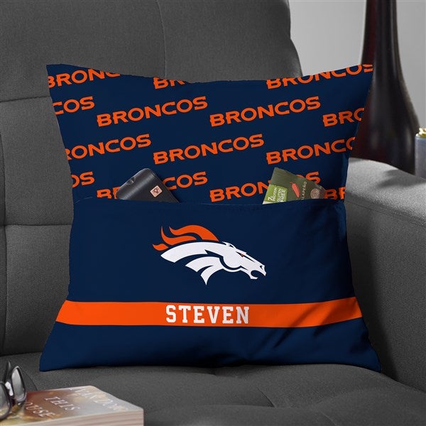 NFL Denver Broncos Personalized Pocket Pillow - 47882