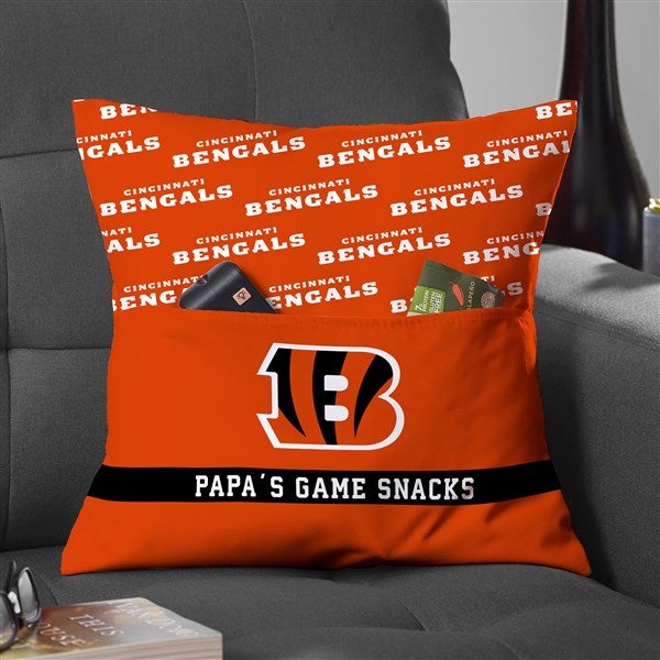 NFL Cincinnati Bengals Personalized Pocket Pillow - 47893