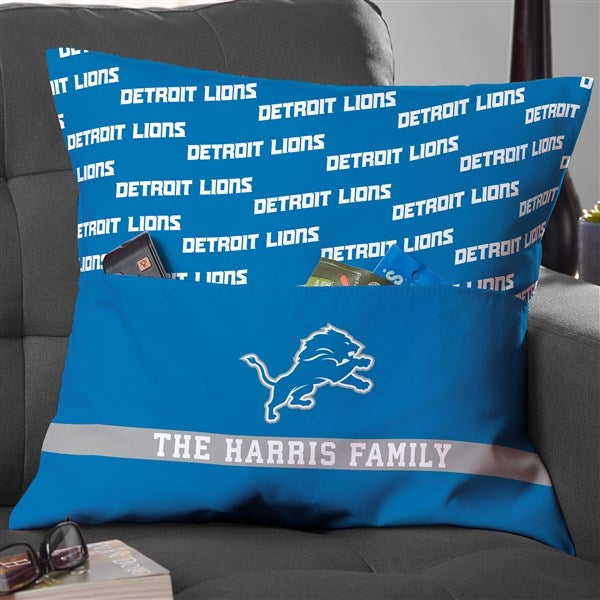 NFL Detroit Lions Personalized Pocket Pillow - 47894