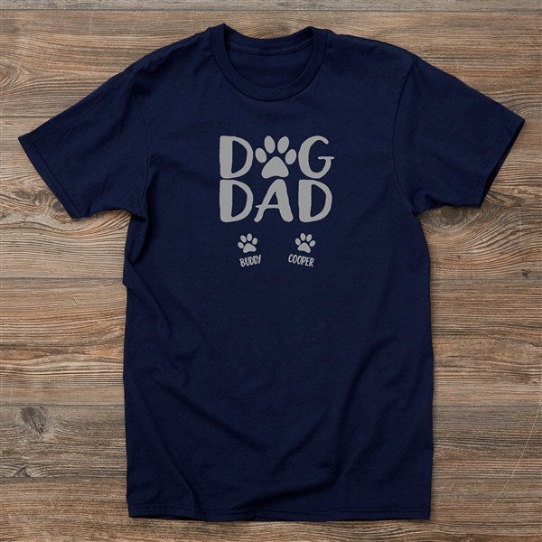 Dog Dad Personalized Men's Shirts  - 47903