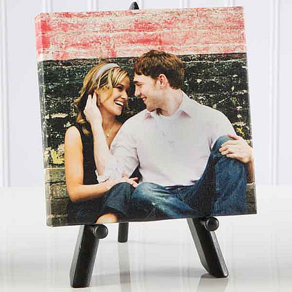 Custom Personalized Photo Canvas Table Top Art - 4798