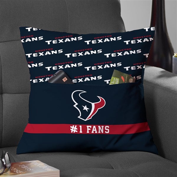 NFL Houston Texans Personalized Pocket Pillow - 47985