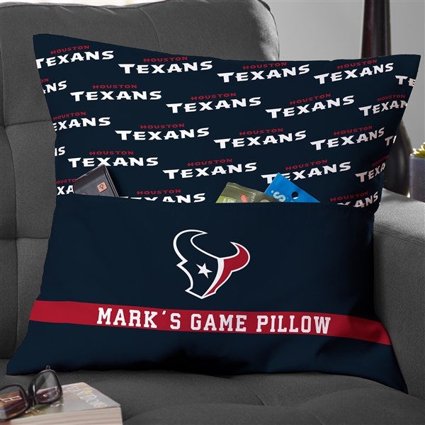 NFL Houston Texans Personalized Pocket Pillow - 47985