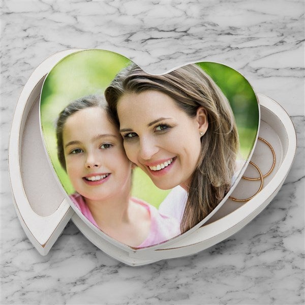 Picture It! Personalized Photo Heart Jewelry Box  - 47990