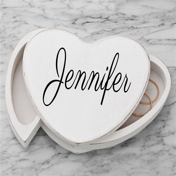 Classic Celebrations Engraved Heart Jewelry Box - 48001