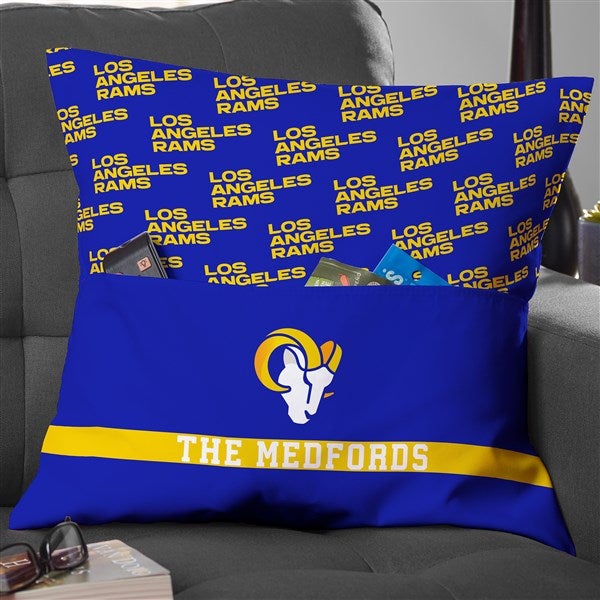 NFL Los Angeles Rams Personalized Pocket Pillow - 48008