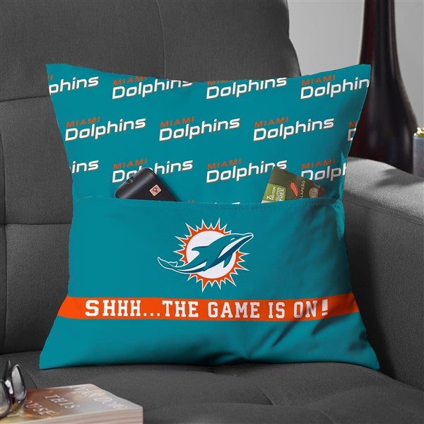 NFL Miami Dolphins Personalized Pocket Pillow - 48011