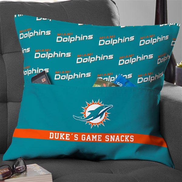 NFL Miami Dolphins Personalized Pocket Pillow - 48011