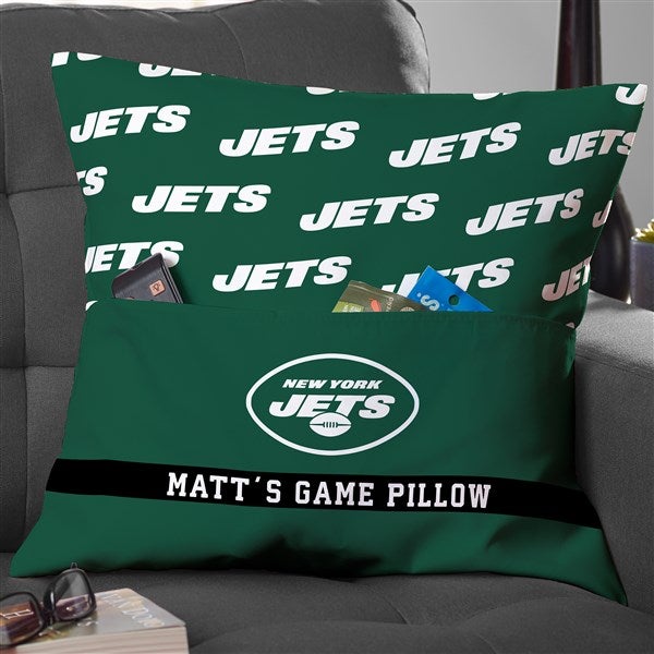 NFL New York Jets Personalized Pocket Pillow - 48012