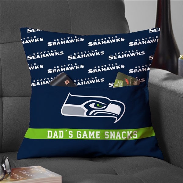 NFL Seattle Seahawks Personalized Pocket Pillow - 48013