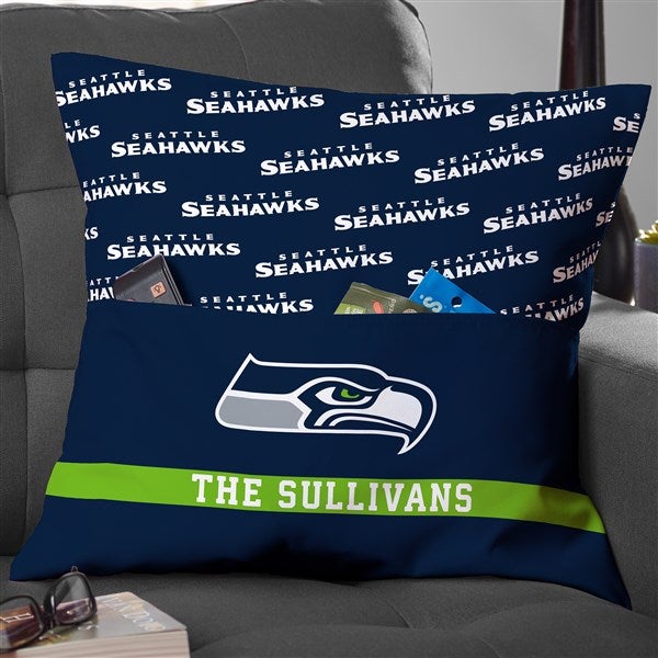 NFL Seattle Seahawks Personalized Pocket Pillow - 48013