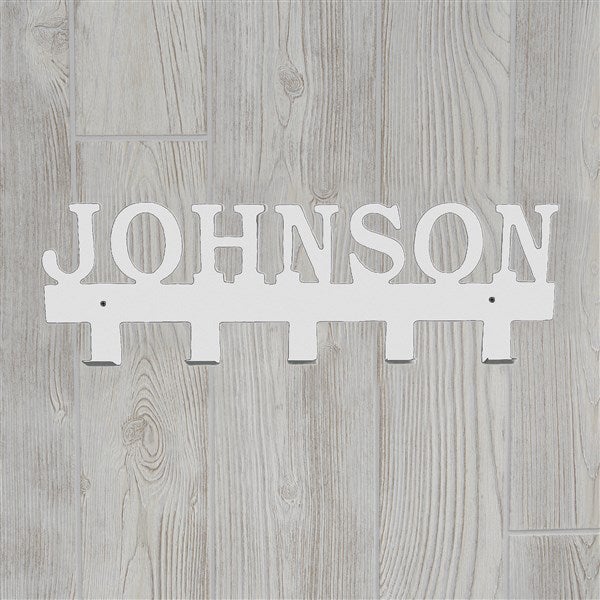 Custom Name Steel Wall Hook Rack - 48055D
