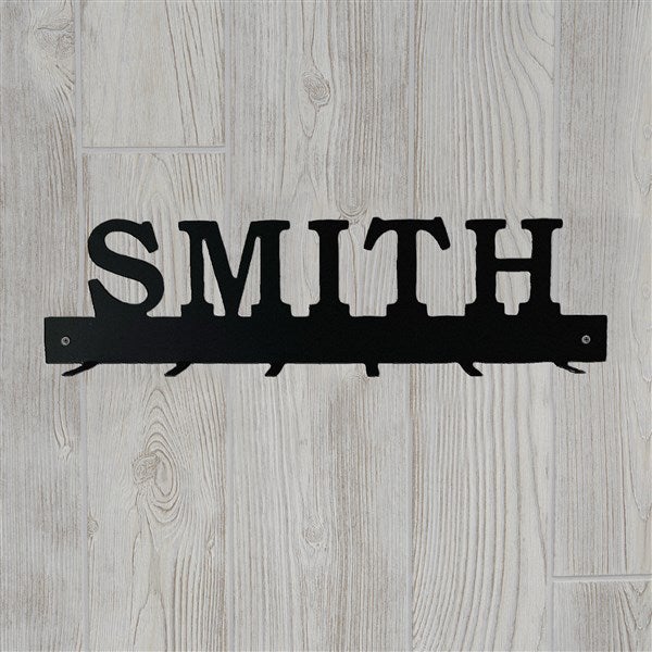 Custom Name Steel Key Wall Rack - 48058D