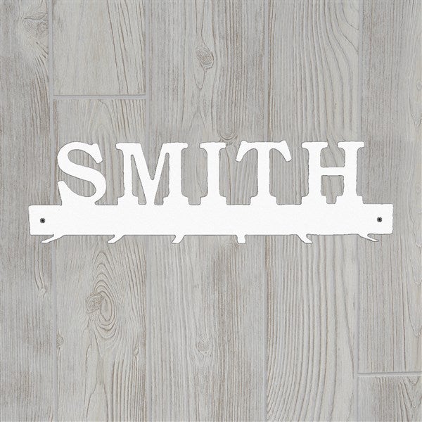 Custom Name Steel Key Wall Rack - 48058D