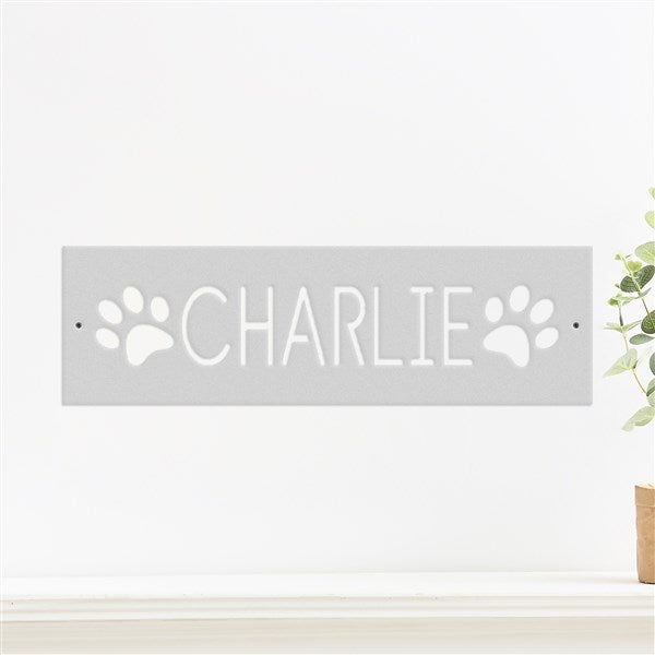Custom Pet Steel Wall Sign - 48107D