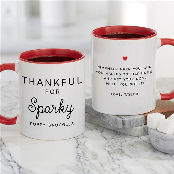 Thankful For Personalized Coffee Mugs - 48246