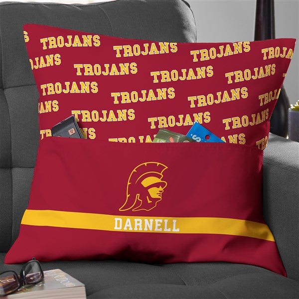NCAA USC Trojans Personalized Pocket Pillow - 48267