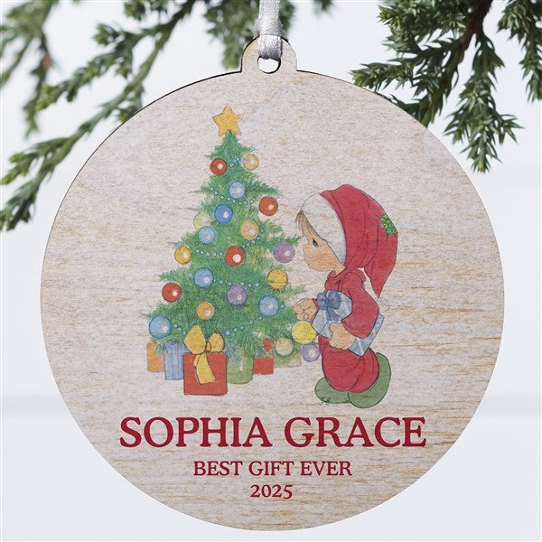 Precious Moments Holly Jolly Personalized Ornament - 48329