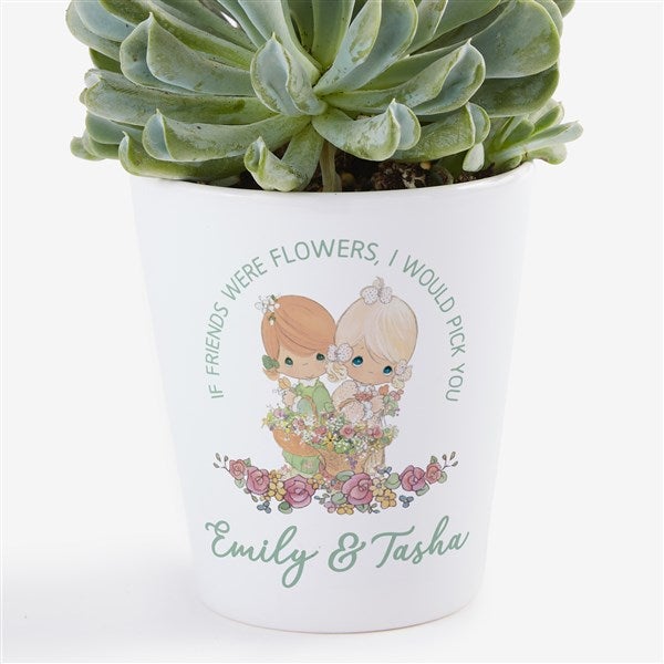 Precious Moments Friendship Personalized Mini Flower Pot  - 48340