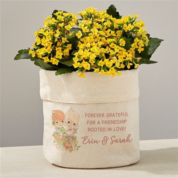 Precious Moments Friendship Personalized Canvas Flower Planters - 48341