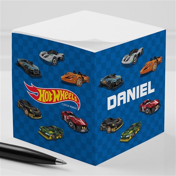Hot Wheels Cars Personalized Note Cube - 48500