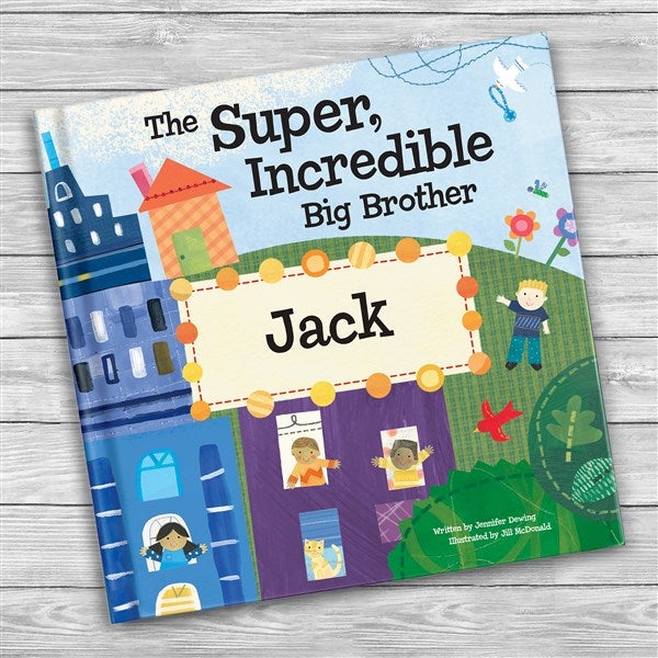 Super Incredible Big Brother Personalized Book - 48536D